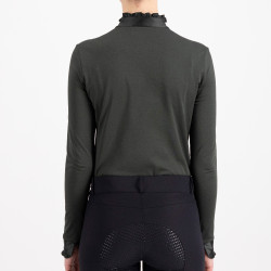 Top Imperial Riding Anna de manga comprida Floresta profunda Verde Top Imperial Riding Anna de manga comprida Floresta profunda Verde