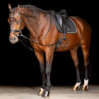 Rédeas Triângulo Imperial Riding Core Preto