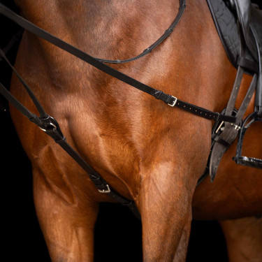 Rédeas Triângulo Imperial Riding Core Preto