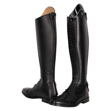 Botas de equitação Imperial Riding Olania Dressage Preto fosco / cristal