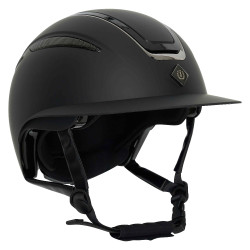 Capacete Imperial Riding Olania Deluxe viseira grande Preto