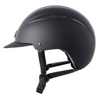Capacete Imperial Riding Olania Deluxe viseira pequena Preto Capacete Imperial Riding Olania Deluxe viseira pequena Preto