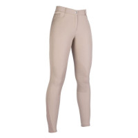 Calça Sunshine com reforços de silicone HKM Bege Calça Sunshine com reforços de silicone HKM Bege