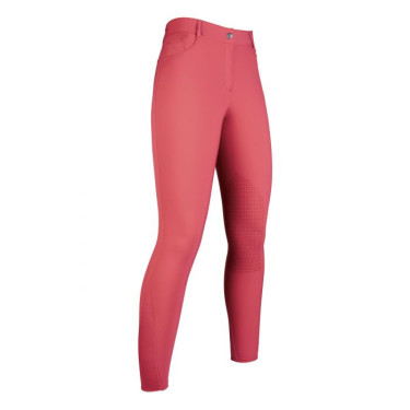 Calça Sunshine com reforços de silicone HKM Vermelho Calça Sunshine com reforços de silicone HKM Vermelho