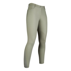 Calça Sunshine com reforços de silicone HKM Cinza verde