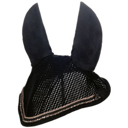 Touca antimosca Rosegold Glamour Style HKM Preto / dourado rosa