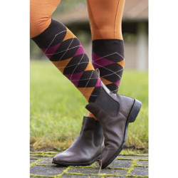 Botas Derby HKM Castanho