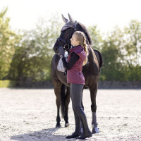 Touca anti-moscas Berry HKM Cinza escuro Cinzento Touca anti-moscas Berry HKM Cinza escuro Cinzento