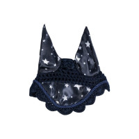 Touca anti-moscas Hobby Horsing Print HKM Azul-marinho estrelas