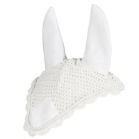 Touca anti-moscas HKM em algodão Branco / branco Touca anti-moscas HKM em algodão Branco / branco