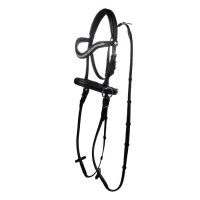 Bridão sem embocadura Funny Horses, para cavalos de madeira HKM Preto Bridão sem embocadura Funny Horses, para cavalos de madeira HKM Preto