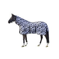 Capa anti-moscas Cow HKM Preto / branco
