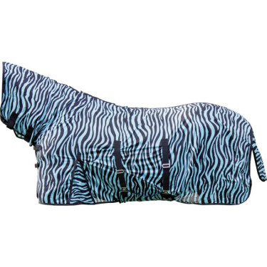 Capa anti-moscas Zebra Aqua HKM Capa anti-moscas Zebra Aqua HKM