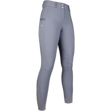 Calças Comfort Flo Style com joelheiras de silicone HKM Calças Comfort Flo Style com joelheiras de silicone HKM