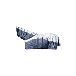 Capa anti-moscas Rain com gola e cobertura HKM Capa anti-moscas Rain com gola e cobertura HKM