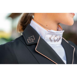 Frac de adestramento curto Audrey HKM Preto Frac de adestramento curto Audrey HKM Preto