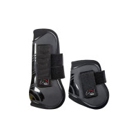 Galochas e protetores de boleto Genua conjunto de 4 HKM Preto / preto