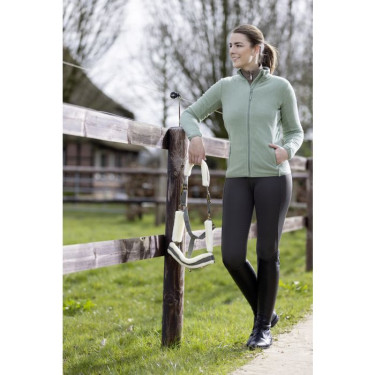 Legging Alice com fundo integral em silicone HKM Legging Alice com fundo integral em silicone HKM