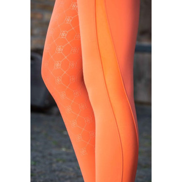 Legging Edinburgh Mesh fundo integral em silicone HKM Legging Edinburgh Mesh fundo integral em silicone HKM