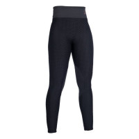 Legging Edinburgh Shape com reforços de silicone HKM Preto