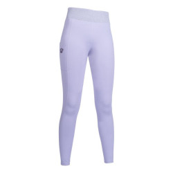 Legging Lavender Bay com reforços de silicone HKM Legging Lavender Bay com reforços de silicone HKM