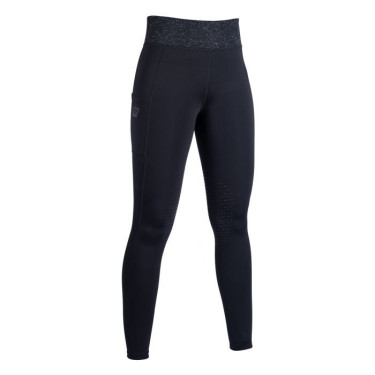 Legging Lavender Bay com reforços de silicone HKM Preto