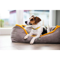 Cama para cão Anam Cara Comfort HKM Toupeira / dourado amarelo Cinzento