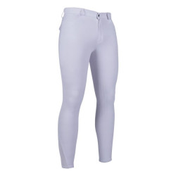 Calça masculina James com reforços de silicone HKM Branco Calça masculina James com reforços de silicone HKM Branco