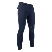 Calça masculina James com reforços de silicone HKM Azul escuro Calça masculina James com reforços de silicone HKM Azul escuro