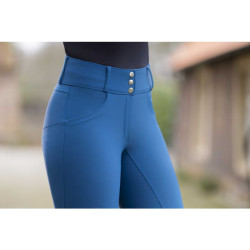Calça Port Royal com aderência total em silicone HKM Azul escuro