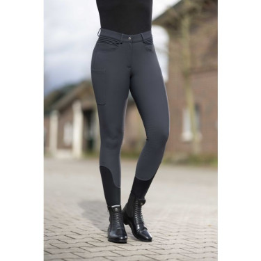 Calça de equitação Rosewood com joelhos de silicone HKM Calça de equitação Rosewood com joelhos de silicone HKM