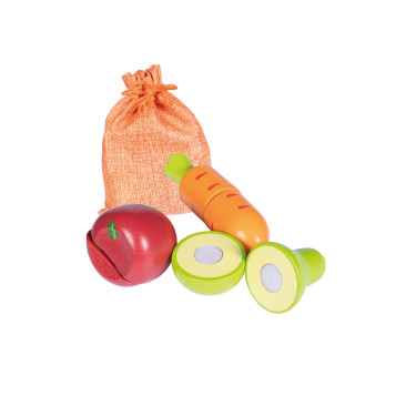 Alimentos de madeira Hobby Horsing 3 peças HKM Alimentos de madeira Hobby Horsing 3 peças HKM