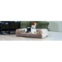 Sofá para cão Anam Cara HKM Toupeira / dourado amarelo Cinzento