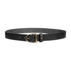 Cinto de couro Beth HKM Preto Cinto de couro Beth HKM Preto