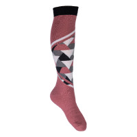 Meias Barcelona HKM Vermelho / preto