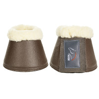 Sino Comfort em imitação de couro acolchoado HKM Castanho escuro