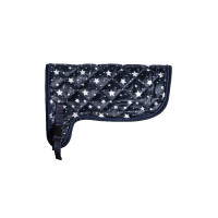 Cobertura Hobby Horsing Print HKM Azul-marinho estrelas