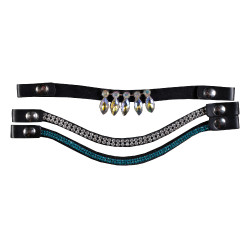 Frontais Hobby Horsing conjunto de 3 HKM Azul / prateado
