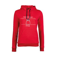 Moletom Estilo Esportivo Equestre HKM Vermelho Moletom Estilo Esportivo Equestre HKM Vermelho