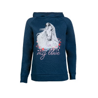 Moletom Horse Spirit HKM Azul escuro