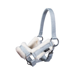 Cabresto e guia Hobby Horsing HKM Cinzento