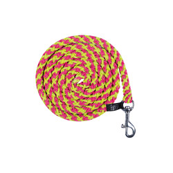 Longe Hobby Horsing HKM Rosa / amarelo Longe Hobby Horsing HKM Rosa / amarelo