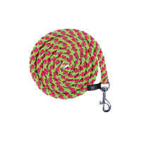 Longe Hobby Horsing HKM Verde maçã / rosa vivo