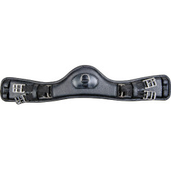 Cilheira em couro Dressage Anatomic sem elástico HKM