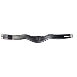 Cilha de couro em forma curva HKM Cilha de couro em forma curva HKM