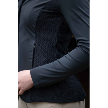 Casaco de competição Hunter Woman Slim fit HKM Preto