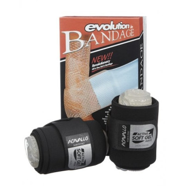 Bandagens combinadas Acavallo gel e elásticas