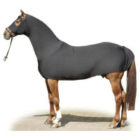 Proteção contra fricções em lycra HKM Preto