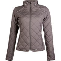 Casaco acolchoado Melody HKM Castanho