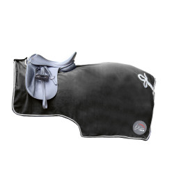 Polar fleece uitrijdeken HKM Preto